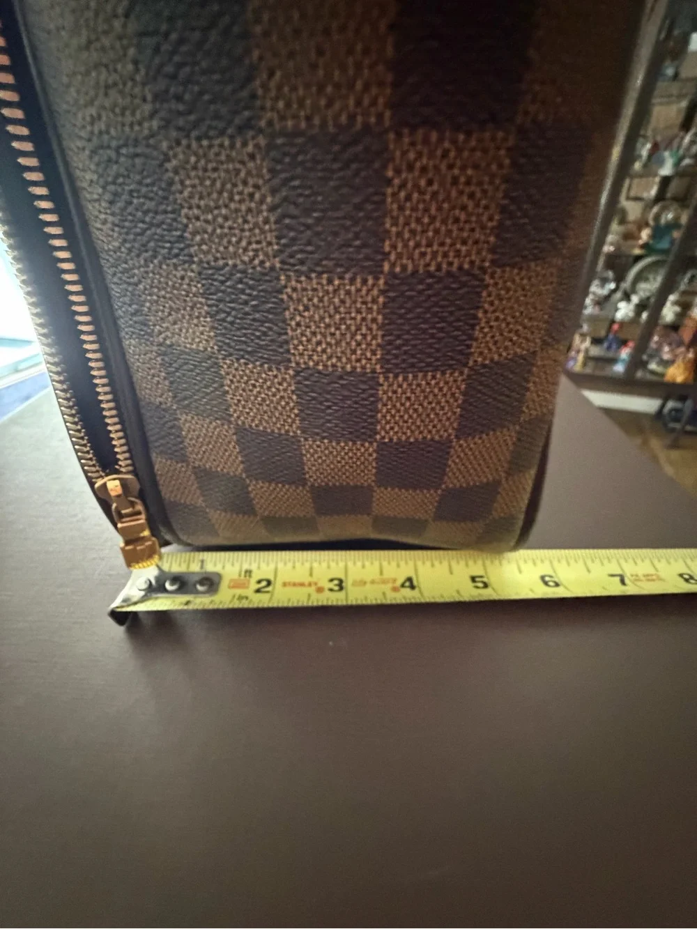 Louis Vuitton Brown Damier Canvas Laptop Bag